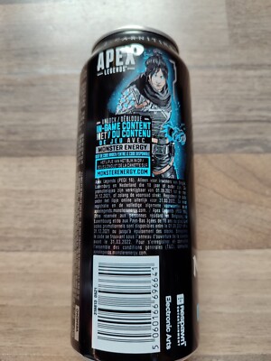 Monster Zero Apex Legends Energy Drink 500ml Dose Full Can SKU 0521 AG BeNeLux