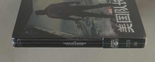 CAPTAIN AMERICA THE WINTER SOLDIER - BLUFANS 1/4 SLIP 3D+2D BLU-RAY STEELBOOK * - Picture 3 of 7