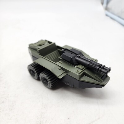 Vintage 1988 GI Joe ROLLING THUNDER Parts: Scout ATV Vehicle & Gun Missing Wheel