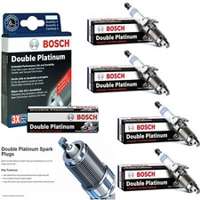 OE Double Platinum Spark Plug 4PCS For Volkswagen Beetle Rabbit 8182 FR7HPP33+
