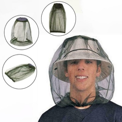 Mosquito Insect Hat Bug Mesh Head Net Face Protector Net Fine Travel I6t2 U1v6 Ebay