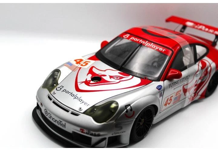 Porsche 911 (996) GT3 RSR ALMS GTS 2006 - Modelo diecast escala 1/18 de AUTOart Foto 4 de 4
