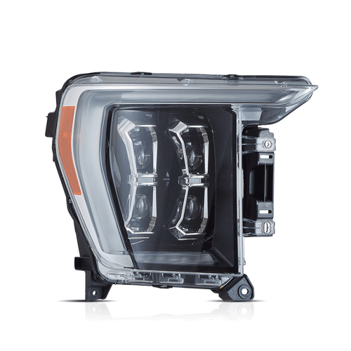 Conjunto de faros proyectores VLAND aptos para Ford F150 2021-23 14ª generación XL XLT Lariat - Imagen 2 de 19