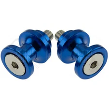 Blue Rhino Swingarm Stand Spools For Kawasaki Ninja ZX 6R Holder 10mm Slider CNC