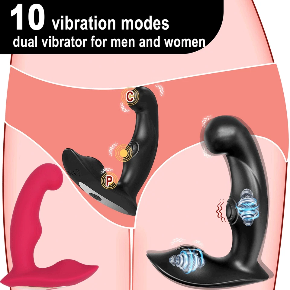 Elektrisch Vibrator Anal Plug Dildo Prostata Massagegerät Stöpsel Sexspielzeug - Bild 4 von 4