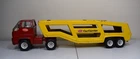 Vintage Tonka Car Carrier w/ XR-101 tires, Red cab/yellow carrier 1974-75 27"