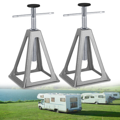 Alu Stützbock 4 Er Set Für Wohnwagen Anhänger Stützfuß Stützen