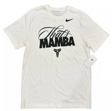 *NEW* Nike Kobe Bryant 'That's Mamba' White T-Shirt Men’s Size Small HQ1757-100