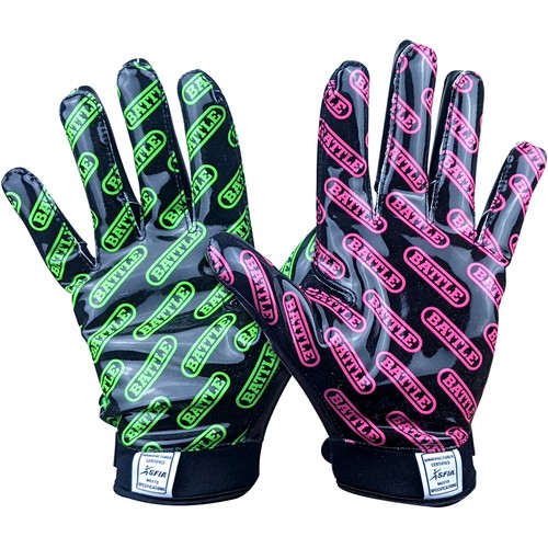 Battle Sports Erwachsene Nightmare 2.0 Fußball Receiver Handschuhe - Bild 2 von 3