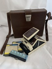 POLAROID SX-70 Land Camera Model 2 - RARE - With Genuine Polaroid Leather Bag