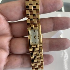 citizen gold tone ladies stainless steel Band watch