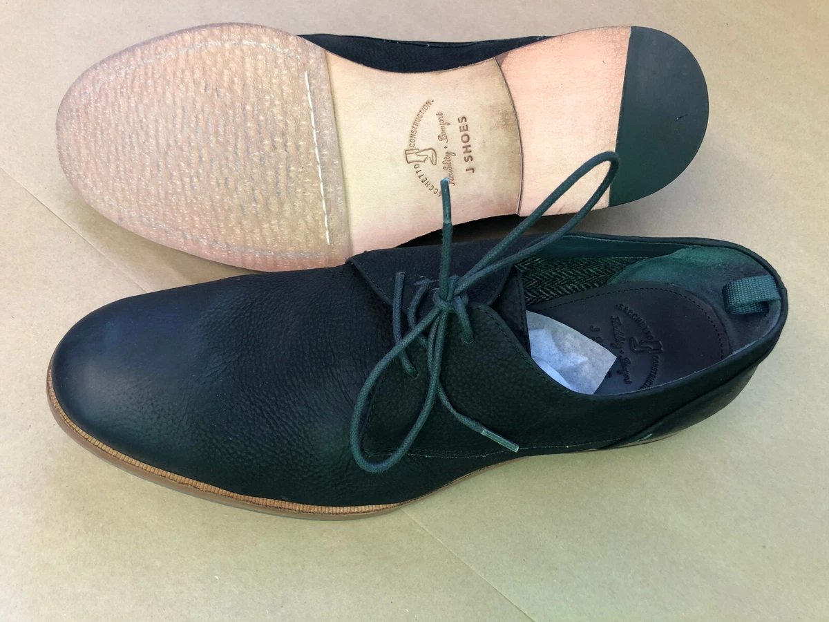J.Shoes Mar NEW Black Leather Oxford Dress Fashion Shoes S6107 Mens 10.5 11.5 12