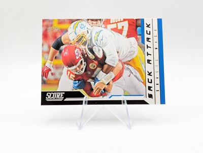 Khalil Mack 2023 Panini Score Sack Attack #14 Chargers