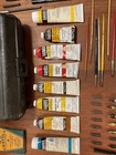ARTIST’S ACRYLIC PAINTS , BRUSHES, PENS , CHARCOAL, CASE , over 50 items! — photo 2