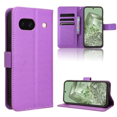 For Google Pixel 8a Diamond Texture Leather Phone Case cover shell