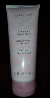 Mary Kay 2-In-1 Body Wash & Shave Gel Full Size 6.5 fl oz 136769 Factory sealed