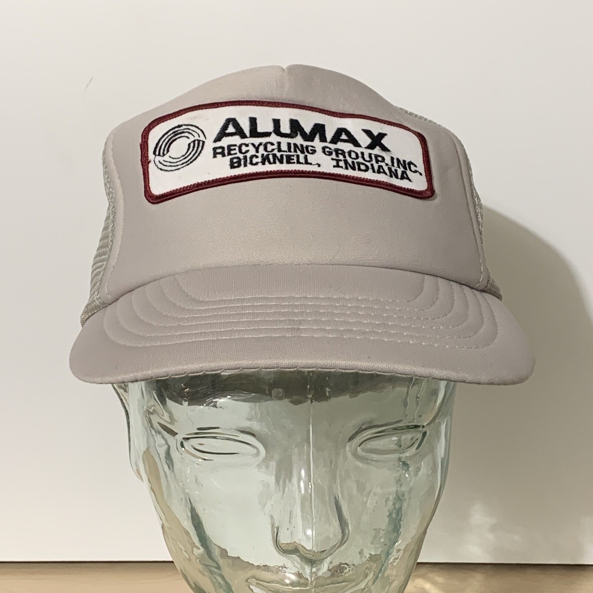 Vintage Patch Alumax Recycling Group Bicknell IN Mesh SnapBack