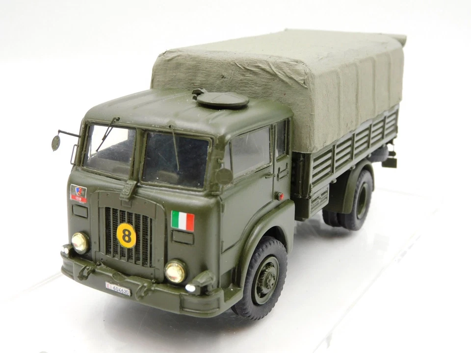 Fiat camion CM 52 Carabinieri 1:43 autocarro resina truck MIB Toptoys CB Models - Immagine 2 di 4