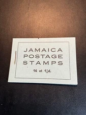 Jamaica Stanley Gibbons SB12 booklet complete