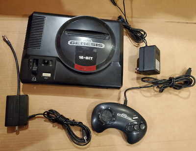 SEGA Genesis Console - Black 16 Bit With Controller 748926585156| eBay