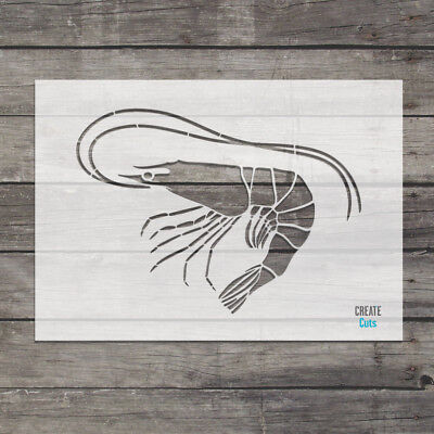 Sea Creatures Sealife Design Layering Stencil 12x12 for Home Decor Art & Crafts