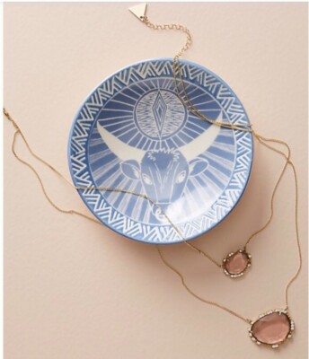 Demetria Chappo Zodiac Trinket Dish (Taurus)   