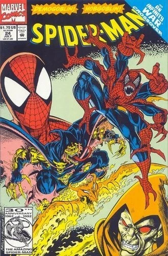 SPIDER-MAN 24 NM MARVEL COMICS 1992 1ST DOPPLEGANGER HOWARD MACKIE INFINITY WAR