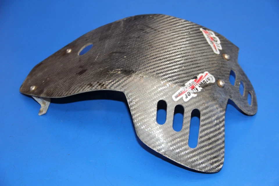 2005 04-09 CRF250R CRF250 из углеродного волокна работает противоскользящая пластина рама рельсы протектор - Изображение 2 из 4