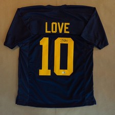 Jordan Love Signed Custom Green Bay Packers Jersey (Navy) | Beckett BAS COA
