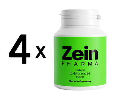 4 x Zein Pharma Natural D-Mannose Powder - 50g (424,75 EUR/kg)