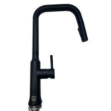 Elegant Lighting FAK311MBK Noor Kitchen Faucet - Matte Black READ