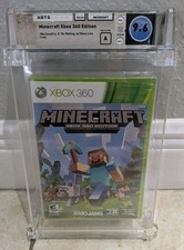 Minecraft Xbox 360 Edition First Print with Gold Trial New Sealed WATA 9.6 A