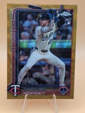 2025 Topps Chrome - Dashawn Kiersey Jr. #19 Gold Wave Refractor /50