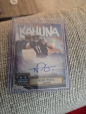 2024 Bowman University Chrome - The Big Kahuna Autographs Noah Fifita Variation 