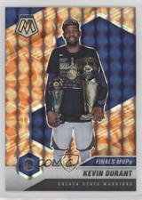 2020-21 Panini Mosaic Finals MVPs Reactive Orange Prizm Kevin Durant #296