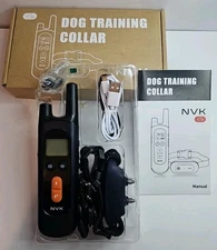 NVK Shock Collar, Dog Training Collar with Remote for Medium Large Dogs