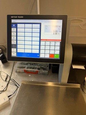 2 Stück Mettler Toledo HTT-M Ladenwaage 6/15 Kg Bon/Linerless