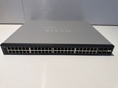 Cisco SG500X-48P 48-Port Gigabit PoE+ Managed Switch Layer 3 Stackable Enterpris
