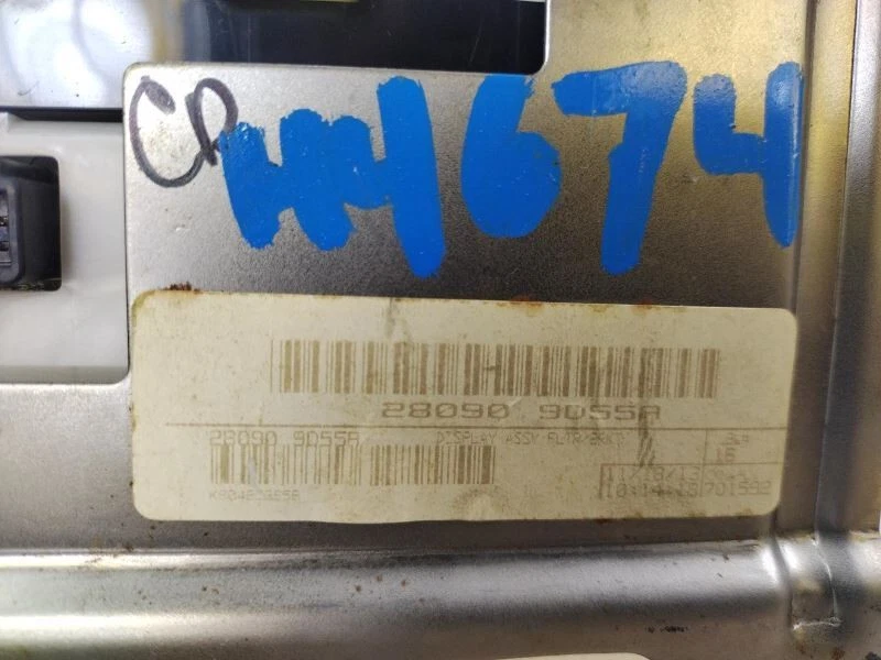 Info-GPS-TV Pantalla Pantalla Pantalla Tablero Se Adapta 13-16 PATHFINDER 1442647 Foto 3 de 4