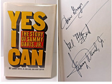 &ldquo;Yes I Can&rdquo; by Sammy Davis Jr. Signed/Autographed 1st Printing Book 1965 JRRD