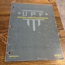 Tactical Operations Manual UPF Knight Hawks TSR Douglas Niles 1983