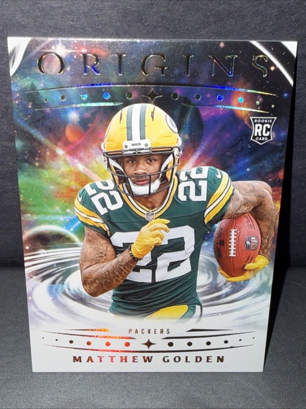 2025 Mathew Golden(RC) Panini-Origins Football #101