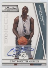 2010-11 Prestige Rookie Draft Picks Rights 33/199 Quincy Pondexter #235 Auto 0a3