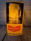 Vintage National Beer Light Sign Bohemian