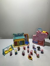 Lot Of 10 Peppa Pig Playsets And Accessories