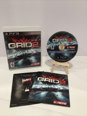 Grid 2 Playstation 3 PS3 Complete with Manual Racing Video Game Disc Is Mint