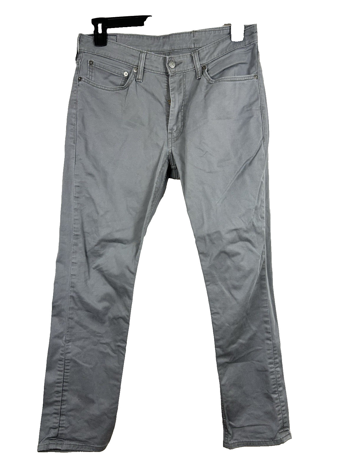 Levis 511 Jeans Mens 34x29 Gray Commuter Cycling Reflective Gusseted