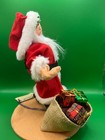 1995 Annalee Santa Claus with Gifts on Stand Number 5398 — photo 7