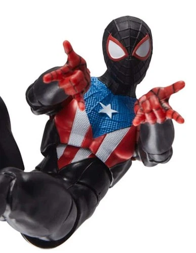 HASBRO MARVEL LEGENDS SPIDER MAN 2 - MILES MORALES BORICUA SUIT ACTION FIGURE NE