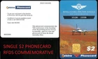 1998 Australia Royal Flying Doctor Service 70th Anniversary $2 Telstra Phonecard